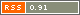 XML RSS 0.91 with Delicious Feed